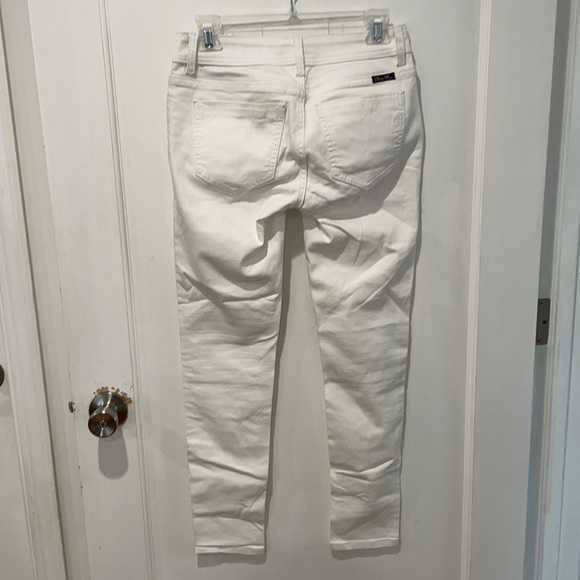 Miss Me White Mid-rise Ankle Skinny Denim Jeans - Picture 3 of 8